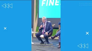 O presidente da Finep, Celso Pansera, compôs um painel com representantes do IEDI, ABDI e BND